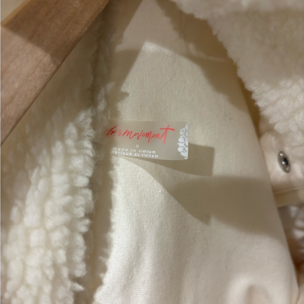 Free People Gleece coat